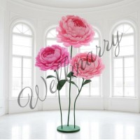 Ростовой цветок из бумаги "Пион" (цвет любой по договоренности)